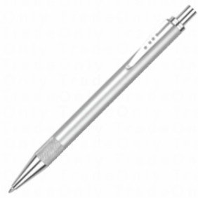 Contemporary Retractable Push-Button Metal Ballpen