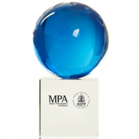 Crystal Globe on Base