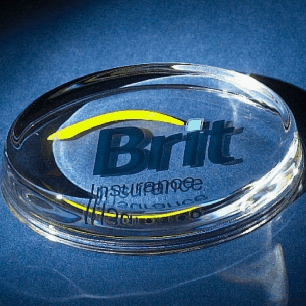 Glass Paperweight