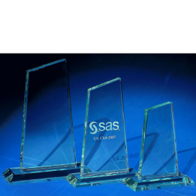 Glass Peak Plaque - 190mm