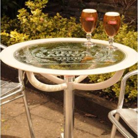 Illuminated Glass Table