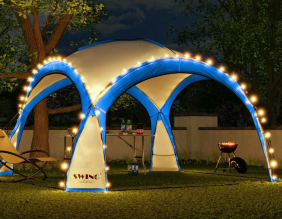 Outdoor Tent with LED Lights