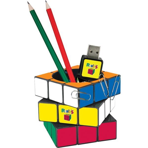 Rubiks Cube Pen Pot