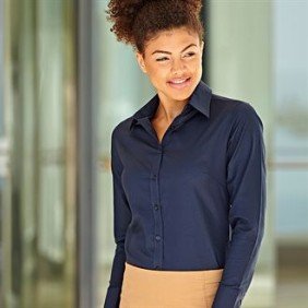 Ladies Fitted Long Sleeve Shirt