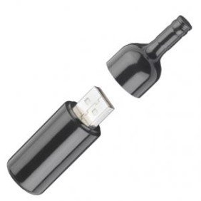 Wine Bottle USB Memory Stick
