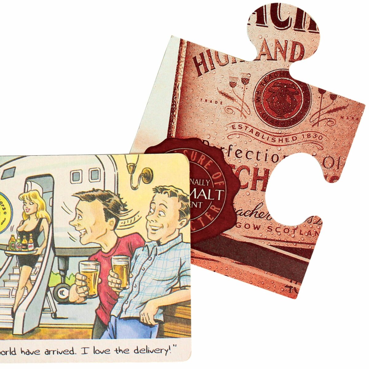 Custom Shape Printed Beer Mat