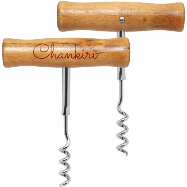Wooden corkscrew