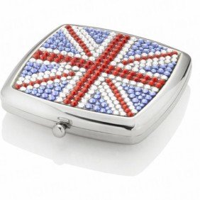 Compact Mirror with Union Jack