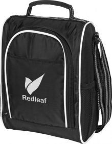 Sporty insulated lunch cooler bag