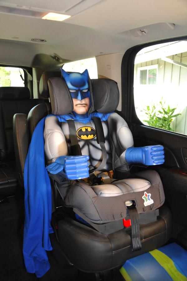 Superhero Car Seat