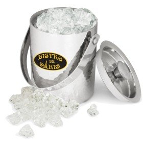 Ice bucket - stainless steel