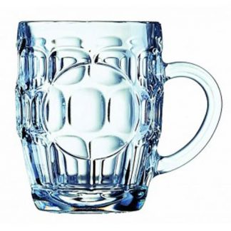 Traditional dimpled tankard