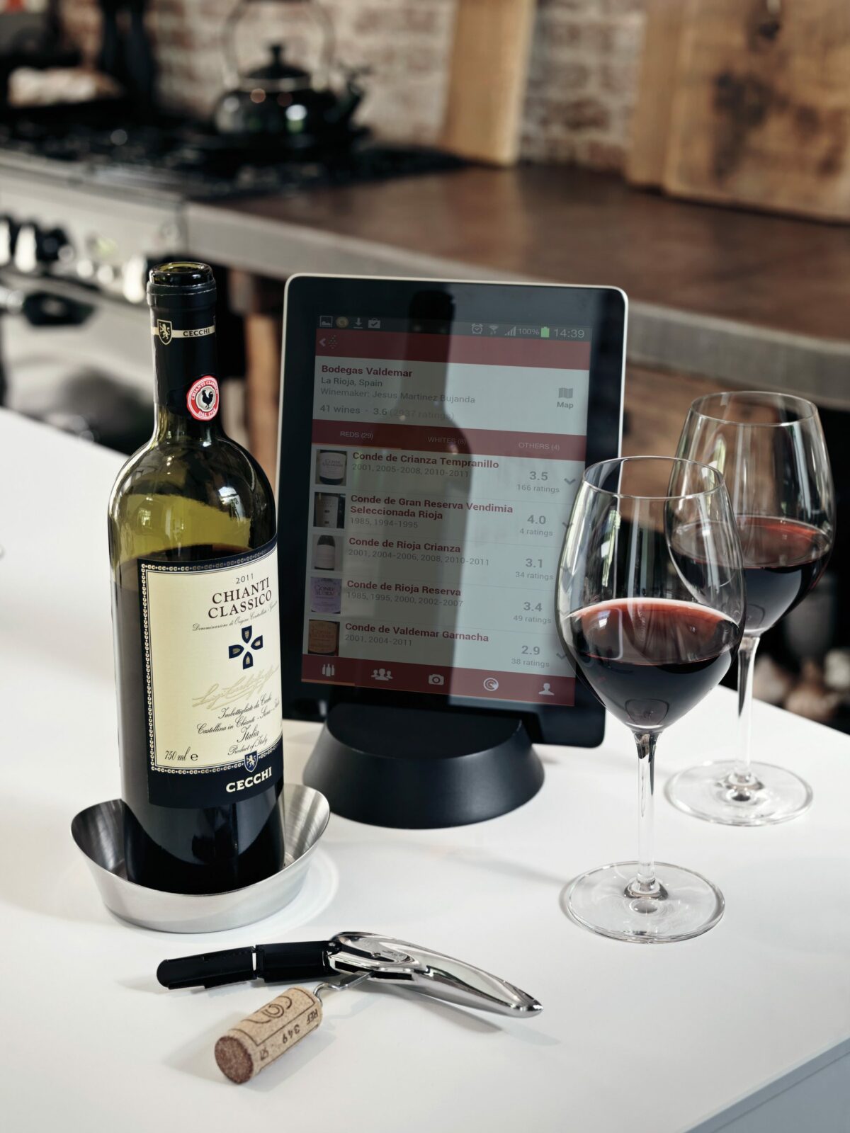 Customised Airo Wine Set
