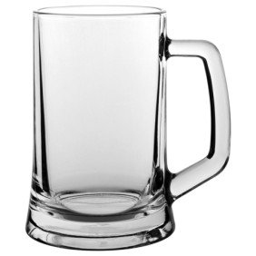 Plain Glass Tankard ut1