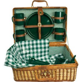 Rattan Picnic Basket