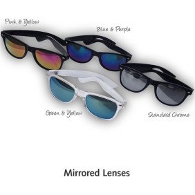 Sunglasses with Mirrored Lenses