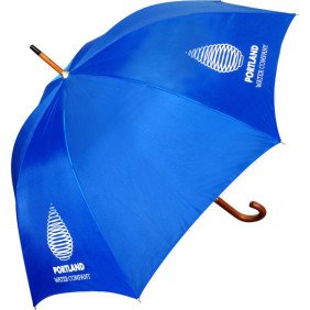 Classic Wood Crook Umbrella