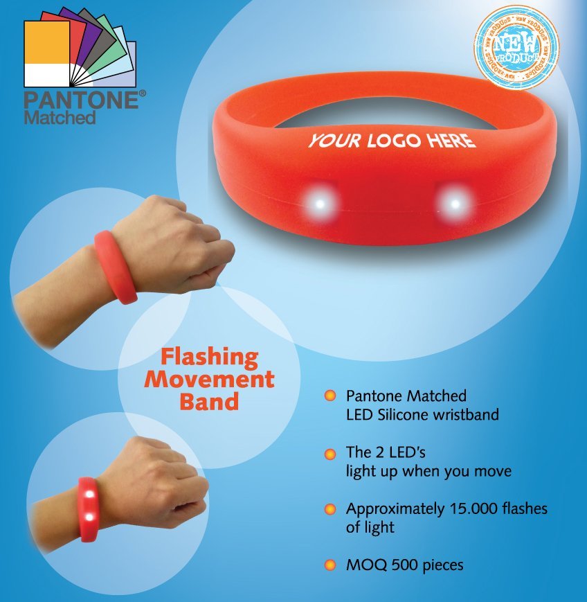 Stylish LED Silicone wristband