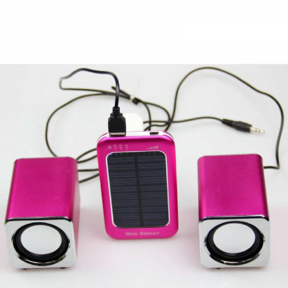 Solar Phone Charger with Battery Indicator