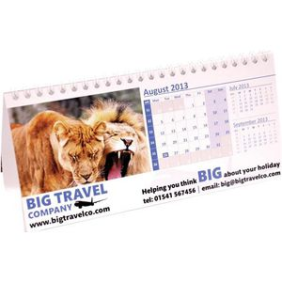 Mailing Landscape Easel Desk Calendars