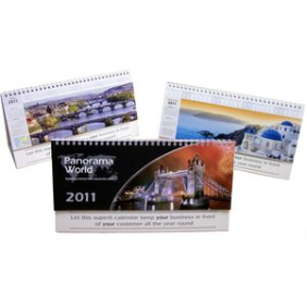 Panorama World Desk Calendar
