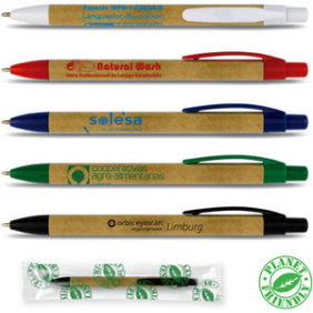 Ballpoint Pen Made from Recycled Materials