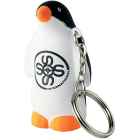Stress Penguin Keyring