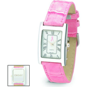 Ladies Breast Awareness Watch
