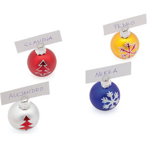 Christmas Baubles with Name Holders