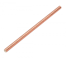 Paper Copper Cocktail Straw 5.5"