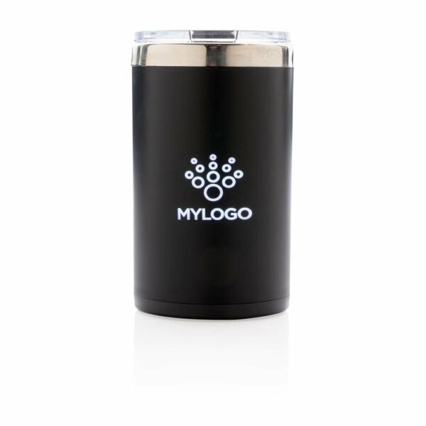 Light up logo coffee mug