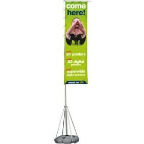 Portable Telescopic Outdoor Flag