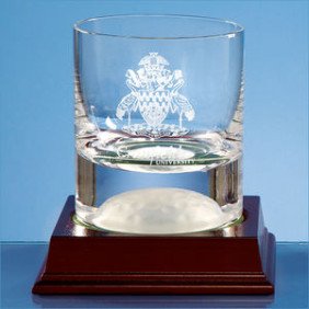 Golf Ball Base Whisky Tumbler