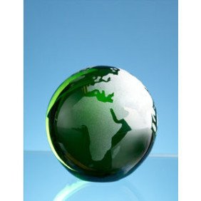 Globe paperweight