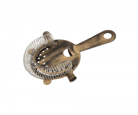 Vintage Copper Cocktail Strainer