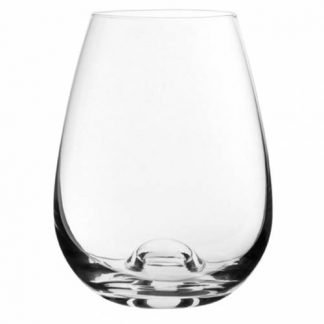 33cl Stemless Crystal White Wine Glass