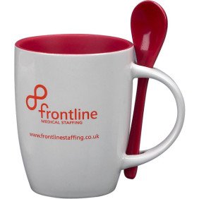 Mug & Spoon Earthenware Mug