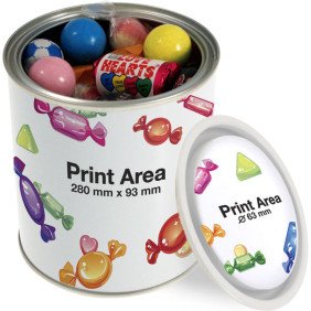 Large Calendar Tin with Jelly Beans