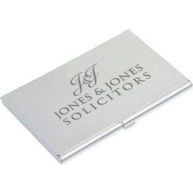 Lightweight Aluminium Business Card Holder