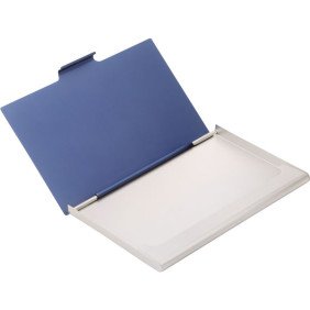 Brushed Aluminium Business Card Holder