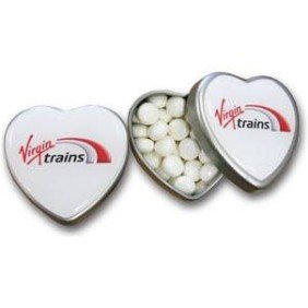 Heart Shaped Mint Tin