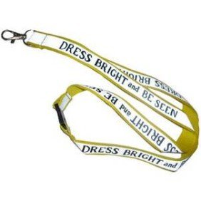 Hi vis lanyard