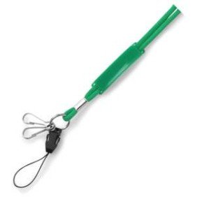 Lanyard with sliding PVC badge