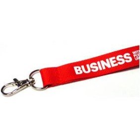 Polyester lanyard