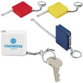 Tape measure key ring