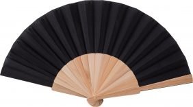 Wooden hand fan