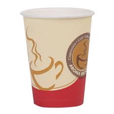 Single wall paper cups