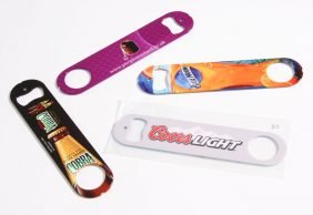Promotional bar blades - full colour print