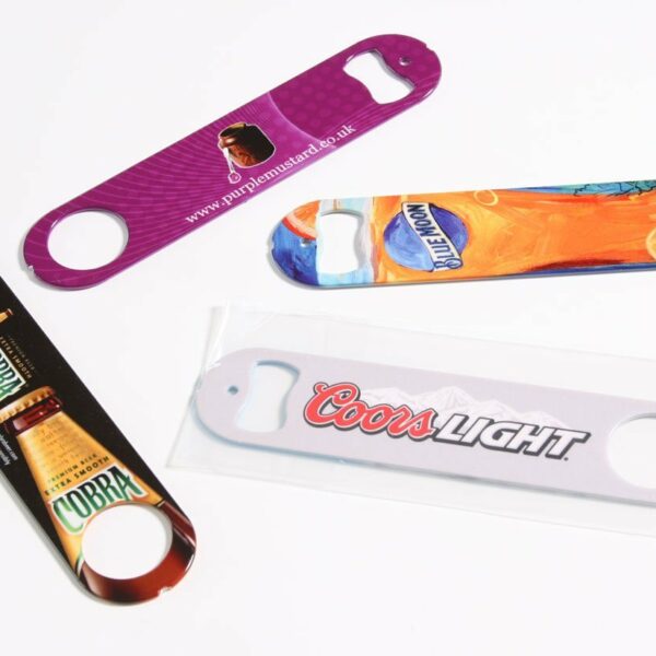 Promotional bar blades - full colour print
