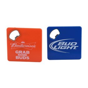 Coaster bottle opener